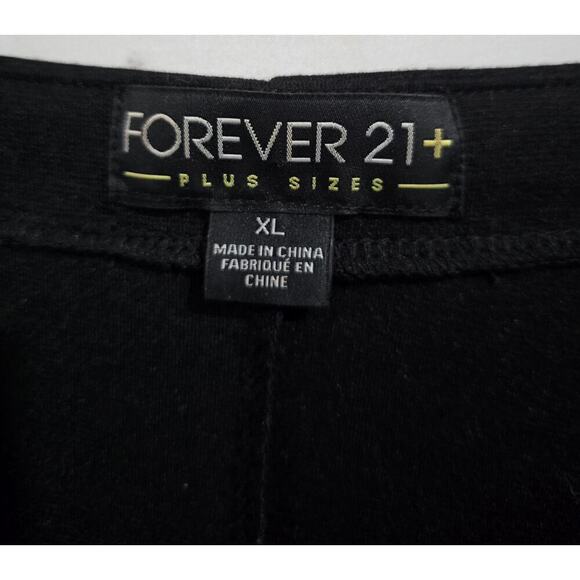 Forever 21+ Blue & Black Colorblock Dress Women’s XL | Long Sleeve Zip accent - Picture 7 of 9